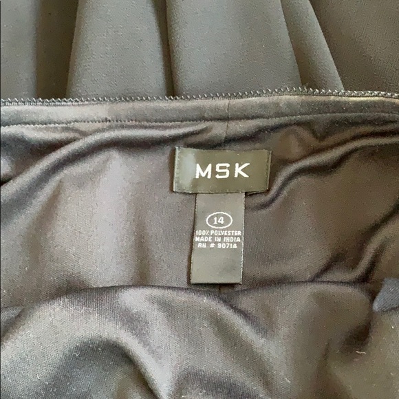 🌻NWOT- MSK Bias A-Line skirt size 14 - Picture 5 of 5